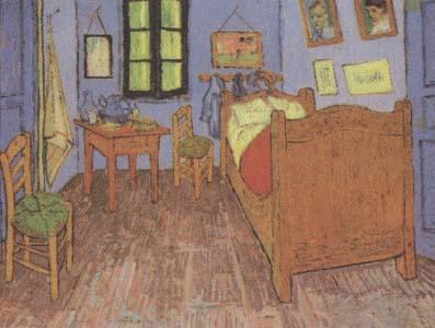 Vincent Van Gogh The Artist's Bedroom at Arles (mk12)